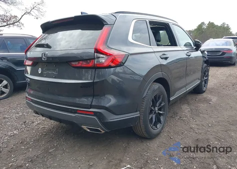 2025 Honda Cr-V Hybrid Sport-L из США, поврежденный, VIN 7FARS6H82SE003148